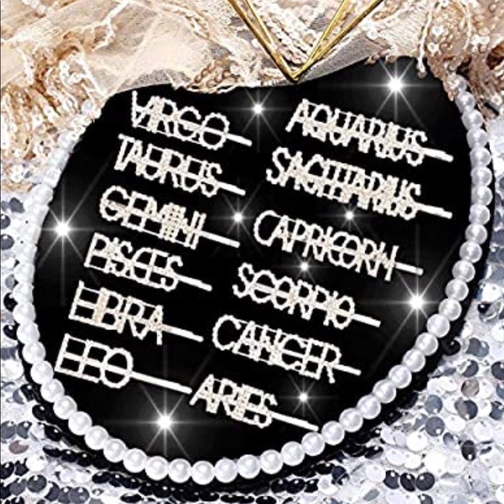 Star Sign Hair Clip Barrette - Picture 4 of 6